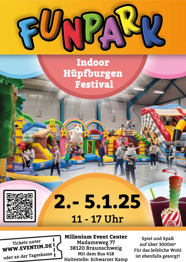 Flyer Funpark Braunschweig (© KinderEvents Sehnde)
