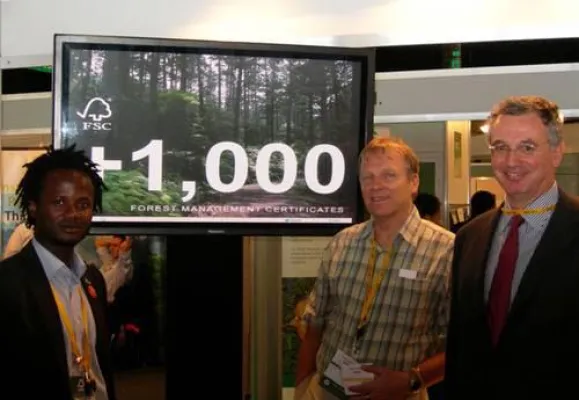 Bild: 1000 FSC-Waldzertifikate - FSC feiert Meilenstein auf dem Weltforstkongress in Buenos Aires