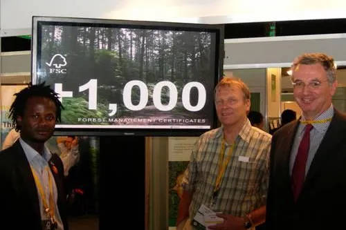 Bild: 1000 FSC-Waldzertifikate - FSC feiert Meilenstein auf dem Weltforstkongress in Buenos Aires