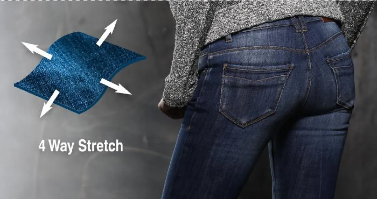 creora® Fit2 Technology für Denim-Stoffe