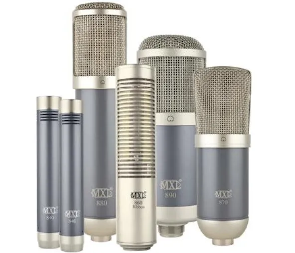 Bild: MXL Serie 800: Neues Mikrofon Line-up für ambitionierte Einsteiger im Studio- und Live-Betrieb