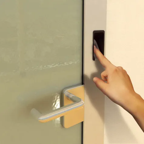 Bild: Wenn der Finger den Schlüssel ersetzt