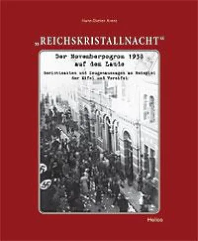 Bild: Buchbesprechung einer Publikation des Helios-Verlags - »Reichskristallnacht« in »Einsicht 01«