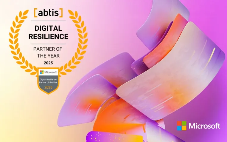 Bild: abtis gewinnt Microsoft Partner of the Year Award 2025 für digitale Resilienz in Europa