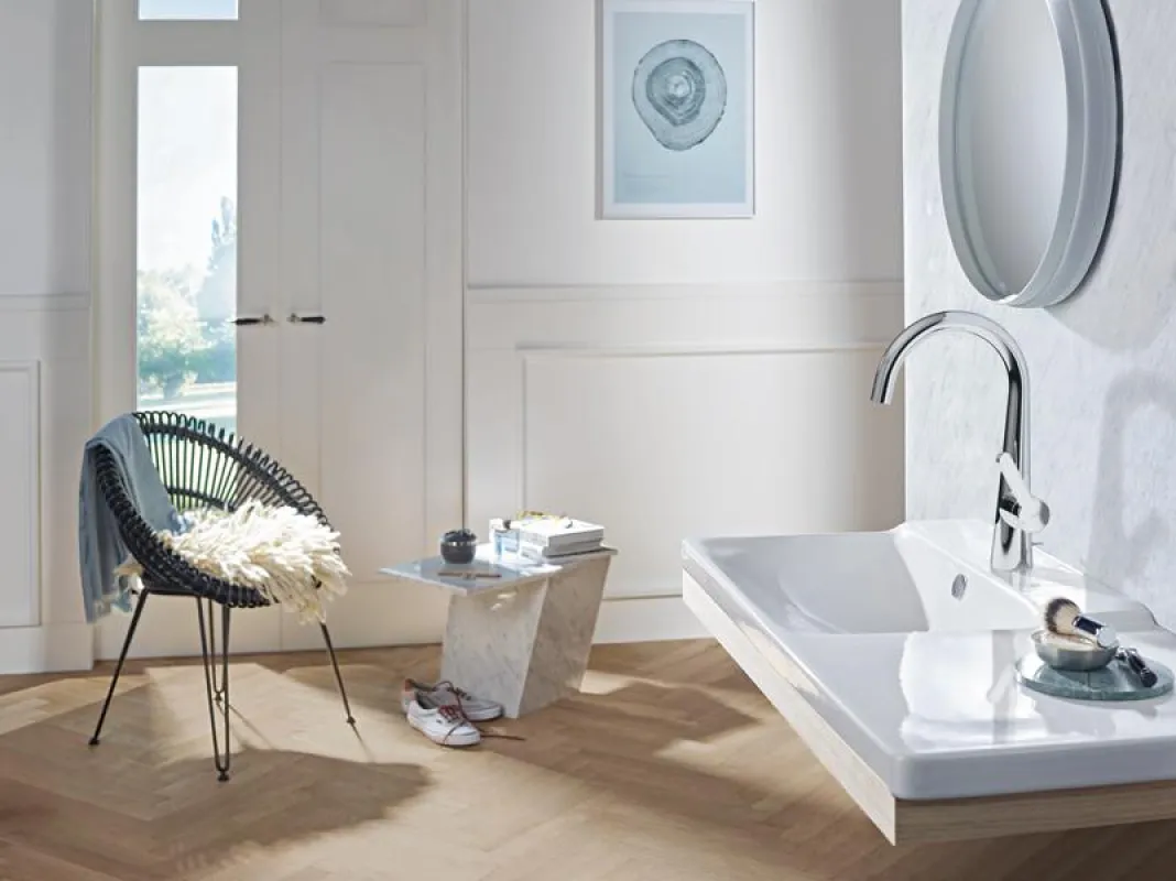 Klar, sachlich und stilvoll: die neuen Modelle der HANSADESIGNO STYLE. Foto: Hansa Armaturen GmbH