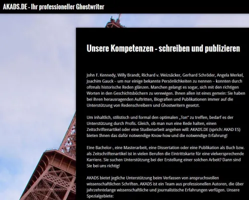 Bild: AKADS.DE – der neue Schreib- und Publishing-Service