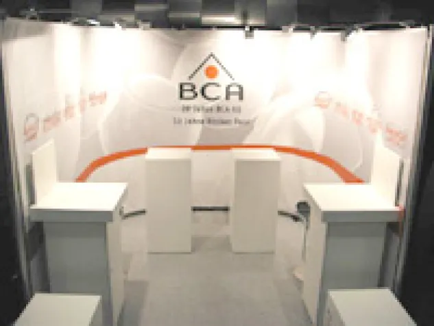 Bild: Kleiner Messestand große Wirkung - ProConception realisiert dies für die BCA AG