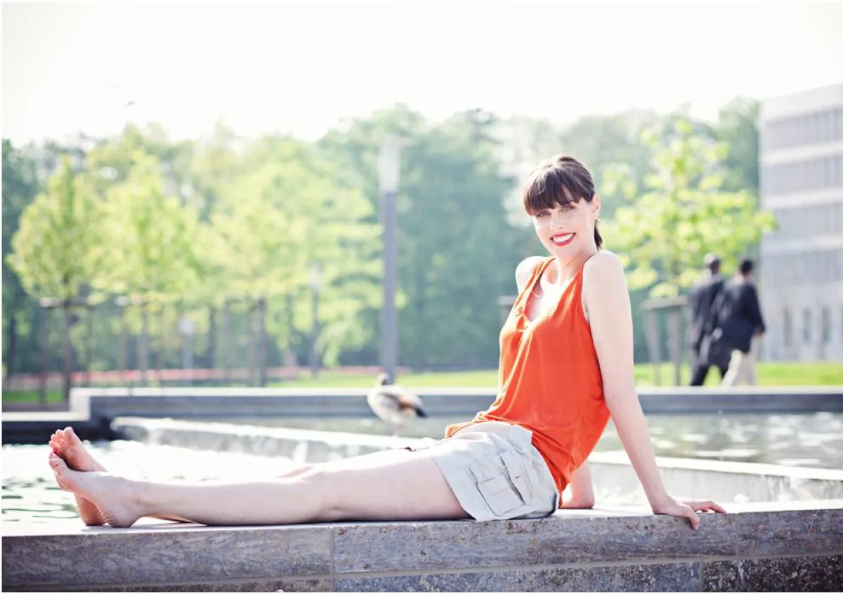 Christina Volmari ist der Model Coach von Young & Chic Models (Copyright: Christina Volmari)