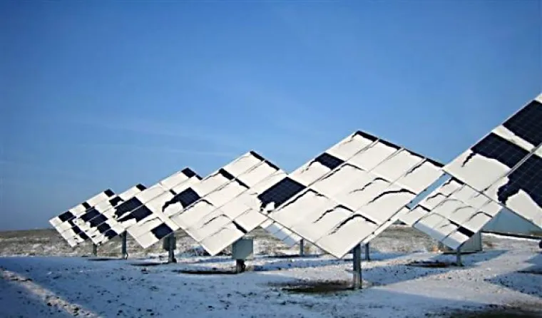 Bild: Mit LORENTZ Nachführsystemen sicher durch den Winter