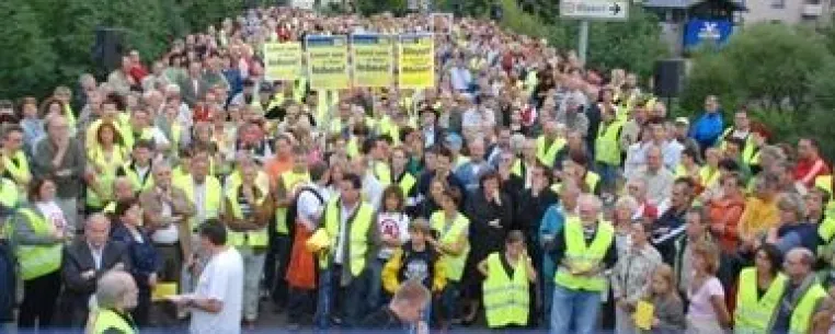 Klare Absage im Saarland an die Politik von Oskar Lafontaine Bild: Klare Absage im Saarland an die Politik von Oskar Lafontaine