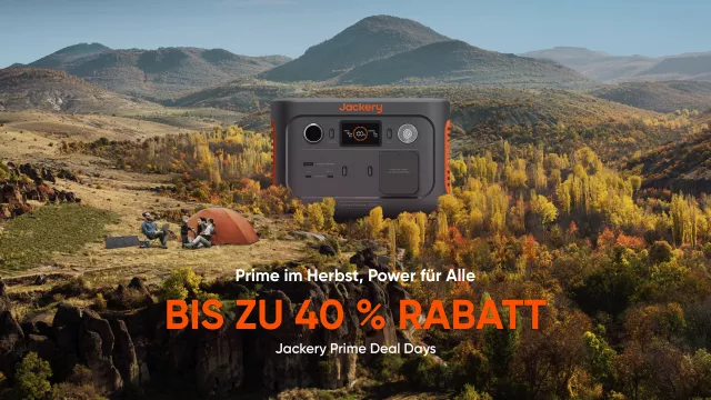 Bild: Jackery Angebote zu Amazon Prime Deal Days: Hier lassen sich 40 % Rabatt und mehr ernten