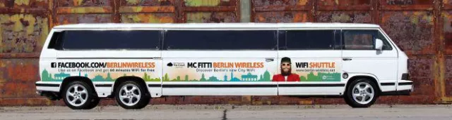 Bild: Berlin wireless „liken" und 60 Minuten kostenlos surfen