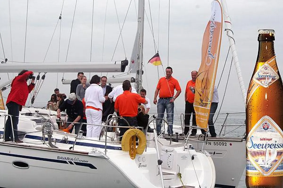 Presskonferenz auf dem Bodensee