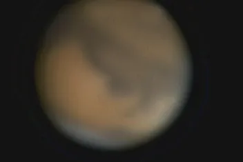 Bild: Achtung, der Mars prächtig am Himmel