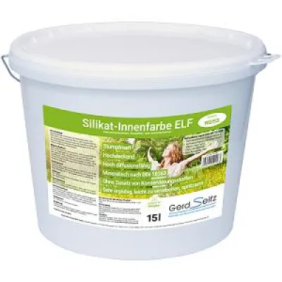 Seitz Silikat-Innenfarbe ELF - für Allergiker geeignet! Bild: Seitz Silikat-Innenfarbe ELF - für Allergiker geeignet!