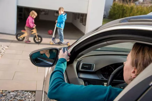 Bild: Doppelter Schutz für Garagentore