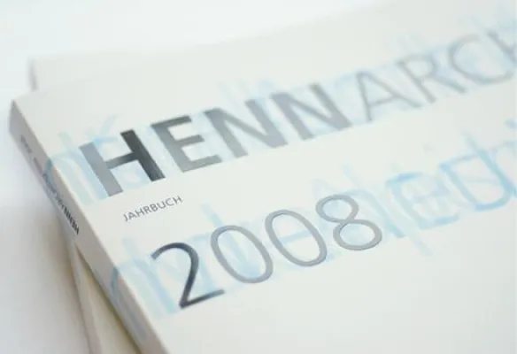 Bild: Zeichen & Wunder gestaltet Jahrbuch für Henn Architekten