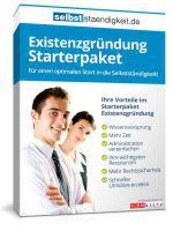 Das Starterpaket Existenzgründung von selbststaendigkeit.de unterstützt Sie bei Ihrer Existenzgründung