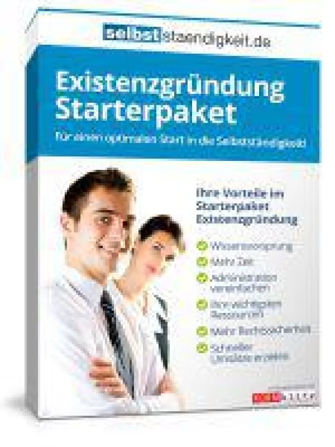 Das Starterpaket Existenzgründung von selbststaendigkeit.de unterstützt Sie bei Ihrer Existenzgründung