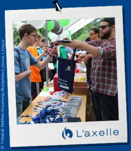 Sportlich, frisch, aktiv: L’axelle unterstützte die „Oberlympics 2014“ in Potsdam Bild: Sportlich, frisch, aktiv: L’axelle unterstützte die „Oberlympics 2014“ in Potsdam
