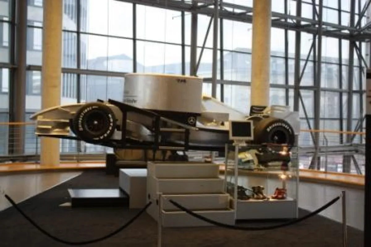 Rennsimulator in Aktion