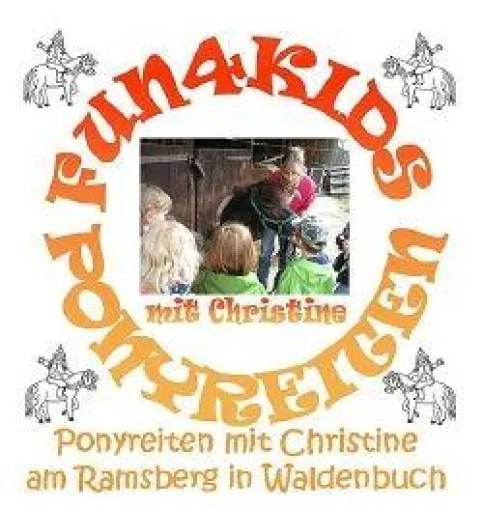 Bild: Kinderglück auf Ponyrücken