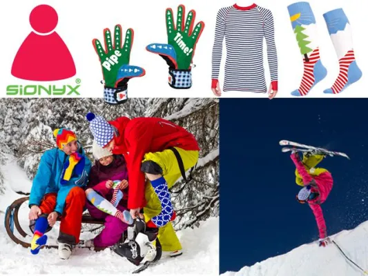 SIONYX® SPORTSWEAR ERWEITERT 2012 PRODUKTPORTFOLIO UM HANDSCHUHE, SOCKEN UND FUNKTIONSUNTERWÄSCHE Bild: SIONYX® SPORTSWEAR ERWEITERT 2012 PRODUKTPORTFOLIO UM HANDSCHUHE, SOCKEN UND FUNKTIONSUNTERWÄSCHE