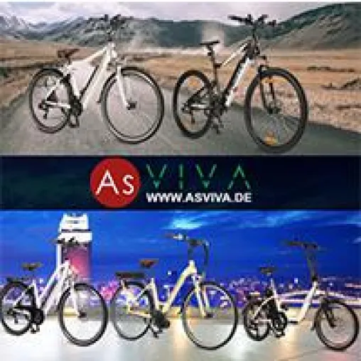 Neue E-Bike Modelle bei AsVIVA – E-Mountainbike, E-Hollandrad und E-Citybike Bild: Neue E-Bike Modelle bei AsVIVA – E-Mountainbike, E-Hollandrad und E-Citybike