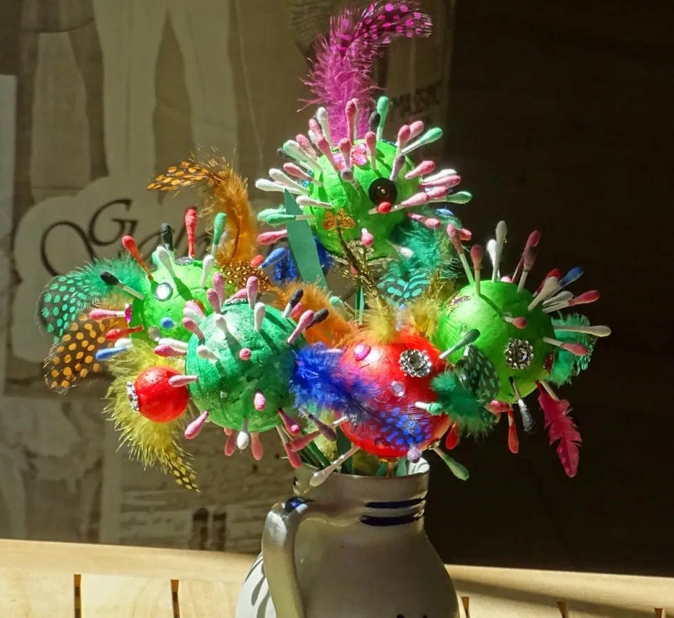 Basteln für ein bisschen Hoffnung: 