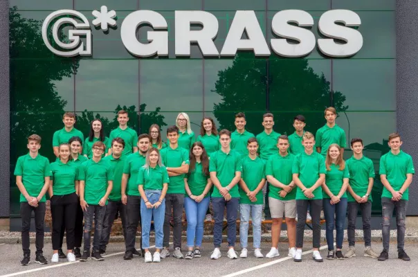 Bild: Lehrlingsrekord bei GRASS