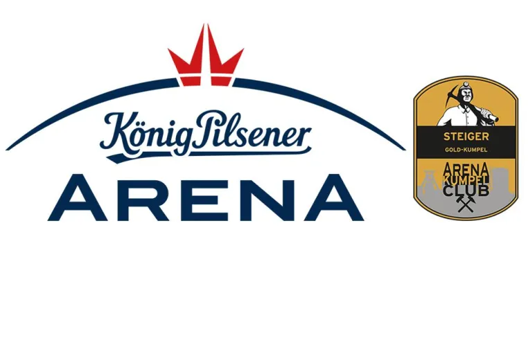 Bild: Offizieller Druckpartner und Gold-Kumpel der König-Pilsener-ARENA in Oberhausen