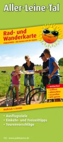 Bild: Neue Rad- und Wanderkarte im Aller-Leine-Tal