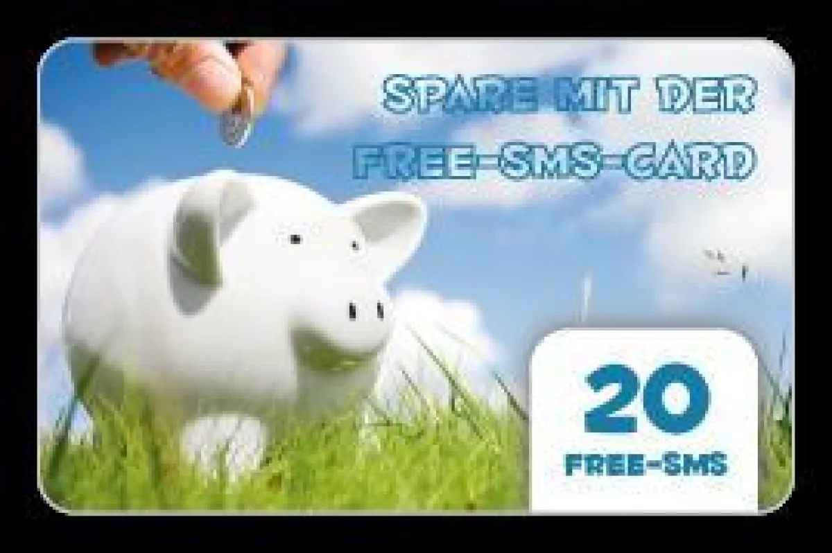 Quelle: GOYYA Marketing, Die Mobile Card zum Weltspartag führt zum SMS-Guthaben auf die Webseite des jeweiligen Geldinstitutes