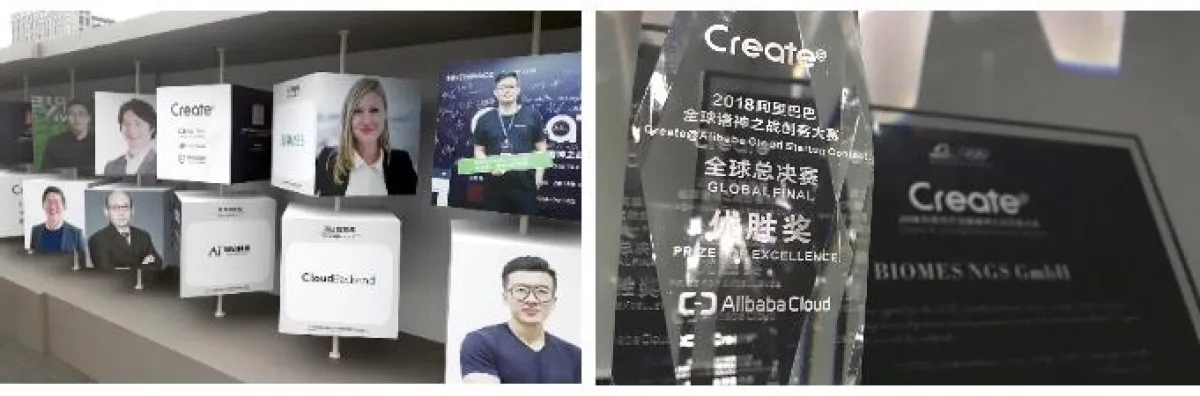 BIOMES und INTEST.pro werden mit Alibabas Prize for Excellence ausgezeichnet