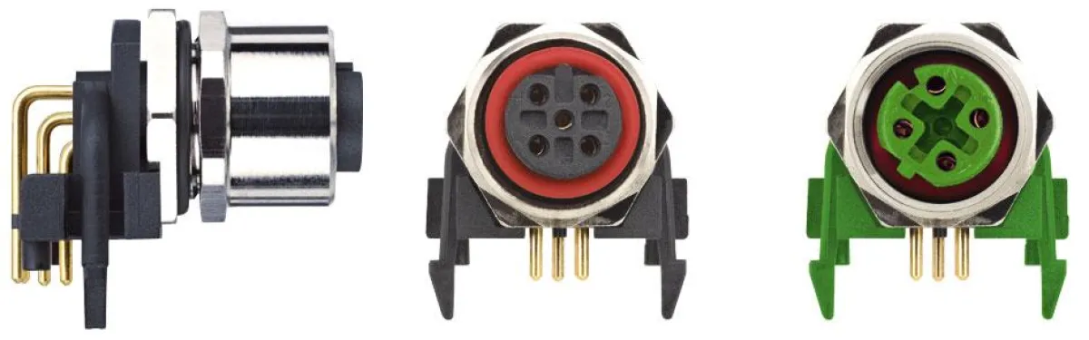 Die neuen Leiterplatten-Rundsteckverbinder von ESCHA.