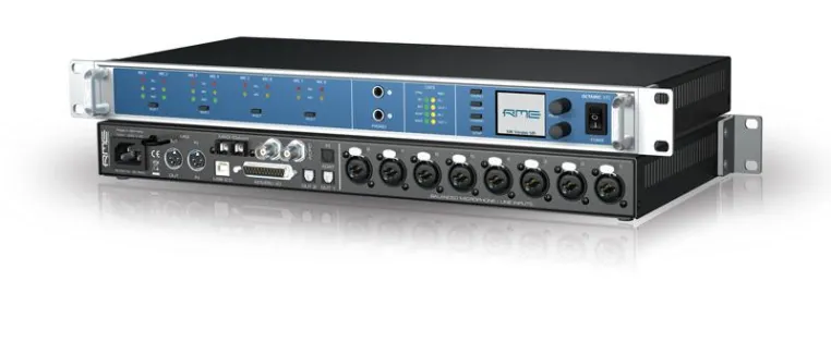 RME Octamic XTC: Mic-Preamp mit 8 Vorstufen und Class-Compliant-Funktionalität ab Mitte August im Handel Bild: RME Octamic XTC: Mic-Preamp mit 8 Vorstufen und Class-Compliant-Funktionalität ab Mitte August im Handel