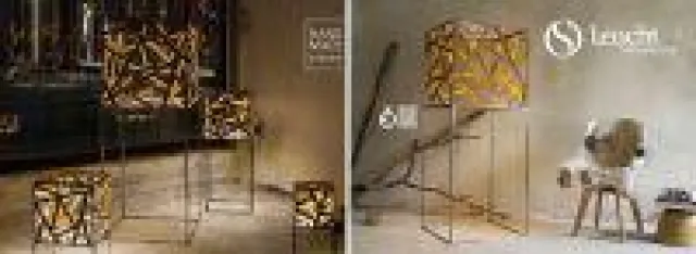 Bild: Exklusive Kreationen von Lichtdesigner Otto Sprencz bei "Kunst im Gut"