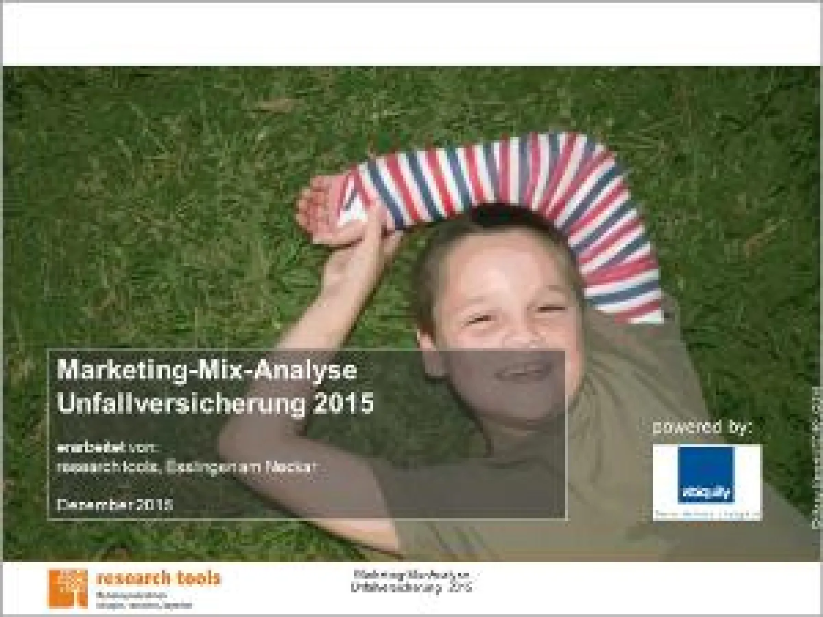 Marketing-Mix-Analyse Unfallversicherung 2015