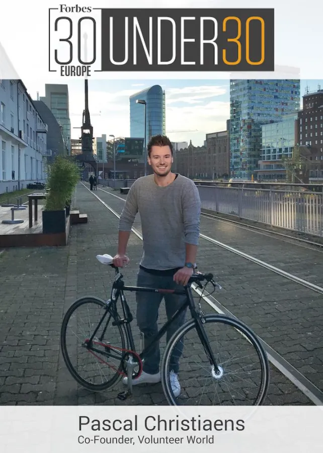 Pascal Christiaens, Gründer und Geschäftsführer der Volunteer World GmbH