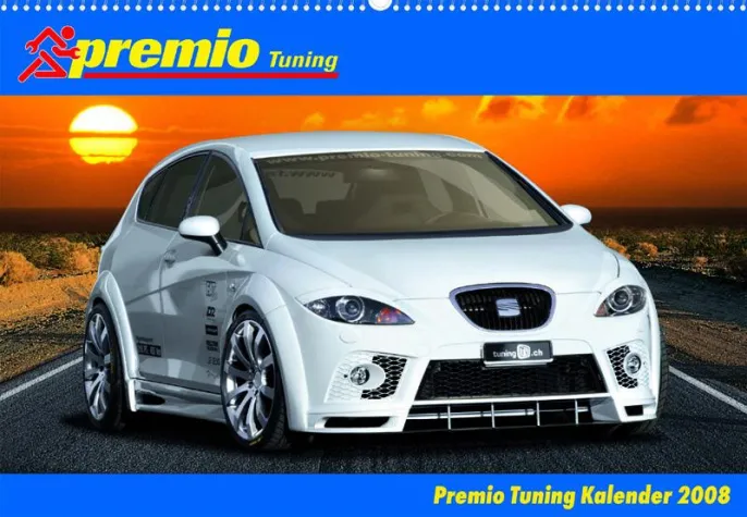 Bild: Premio Tuning Kalender - mit coolen Autos durch´s Jahr 2008