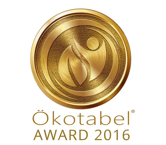 Bild: Preis für Nachhaltigkeit: Ökotabel®-AWARD am 18.09.2016 in Frankfurt/Main