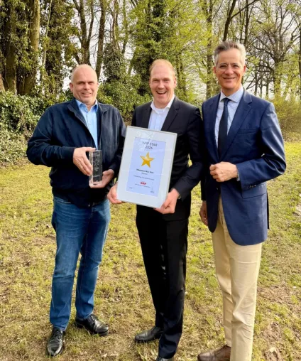 WRP Star 2026 für Energiesparen - Servitex-Betrieb senkt Bedarf für Hotelwäsche um rund 11 Prozent Bild: WRP Star 2026 für Energiesparen - Servitex-Betrieb senkt Bedarf für Hotelwäsche um rund 11 Prozent