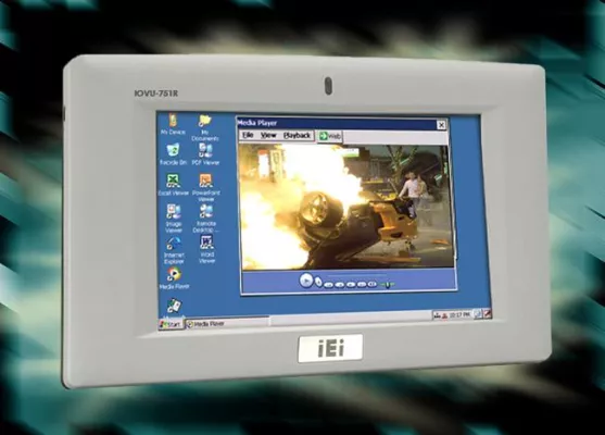 Panel-PC benötigt weder Steckdose noch Batterie Bild: Panel-PC benötigt weder Steckdose noch Batterie