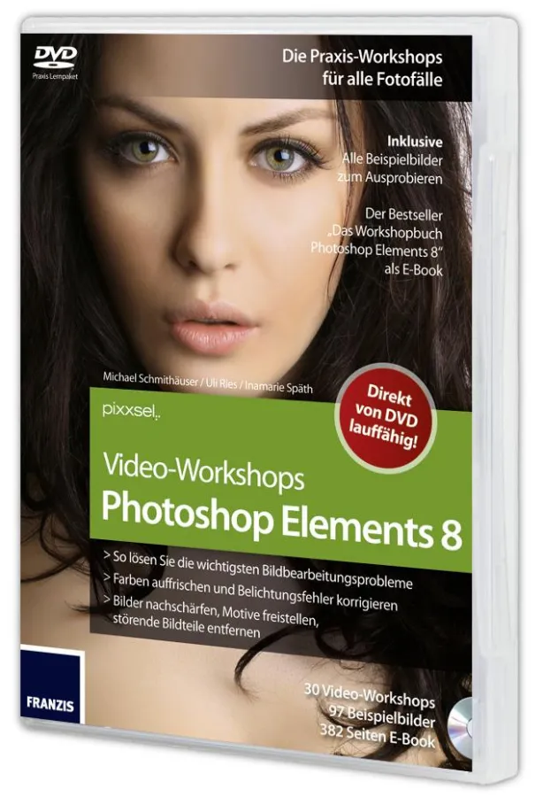 Franzis bringt neue Video-Workshops für Photoshop Elements 8