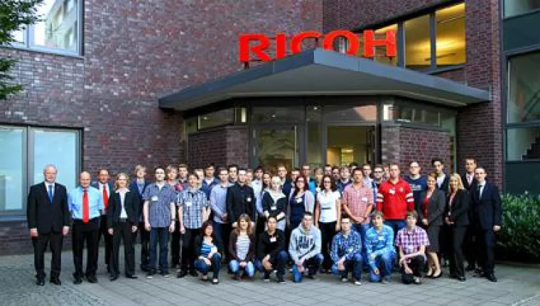 Bild: 34 neue Auszubildende bei Ricoh in Hannover