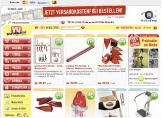 Bild: Mediashop, DER Partner für Haushalt, Heim und Küche
