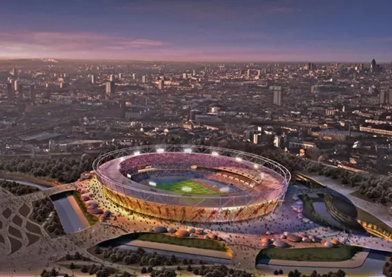 Bild: Olympische Sommerspiele 2012 in London: „678 days to go“