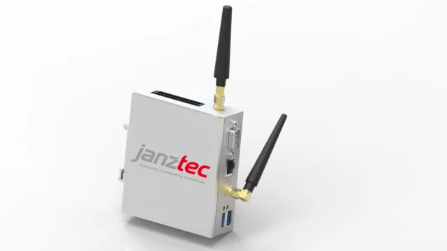 Bild: Industrieller Raspberry Pi 4 - optional mit LTE Modem