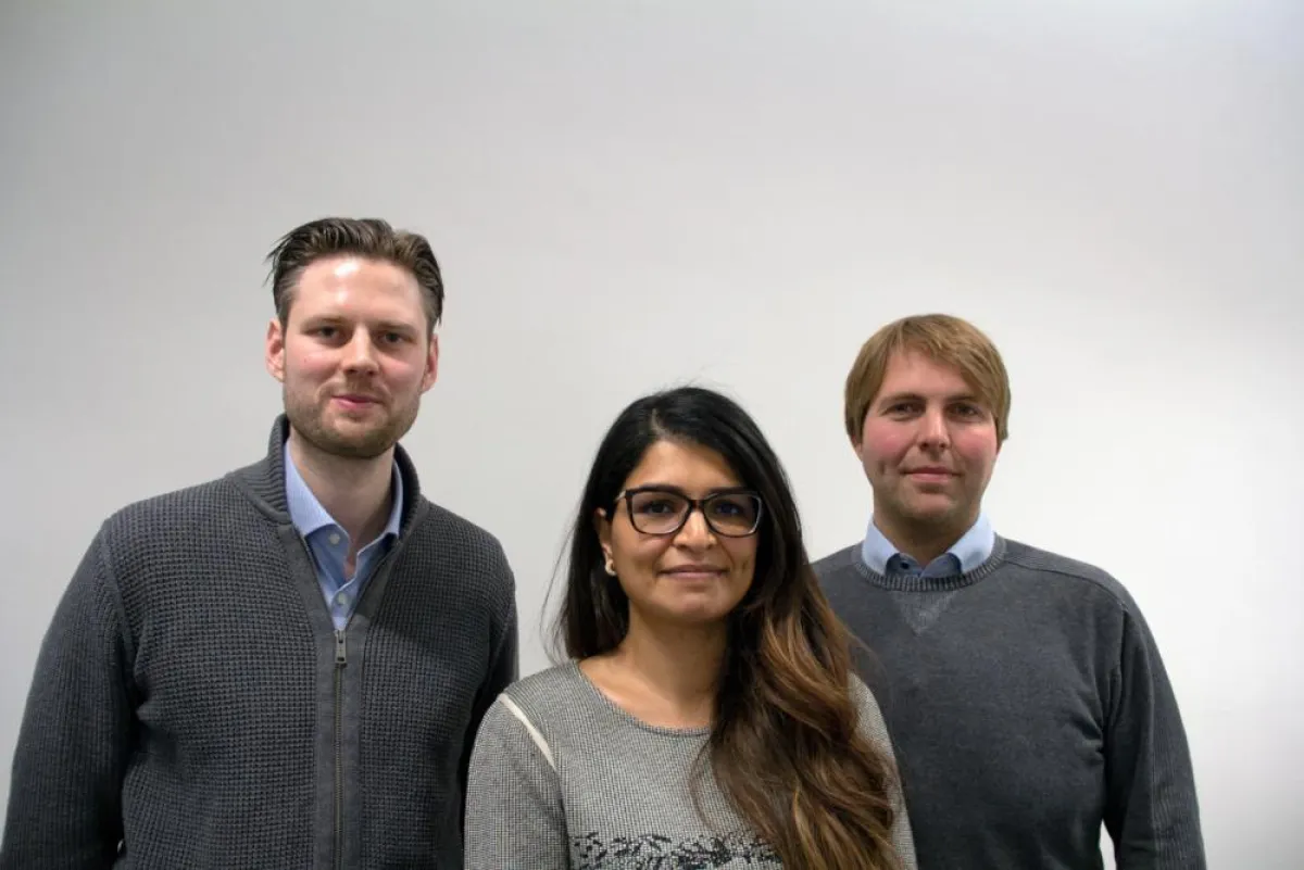 Nia Health Gründer: Tobias Seidl, Dr. Reem Alneebari, Oliver Welter (v.l.)