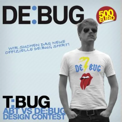 Bild: Design Contest - Gestalte das De:Bug-Shirt.